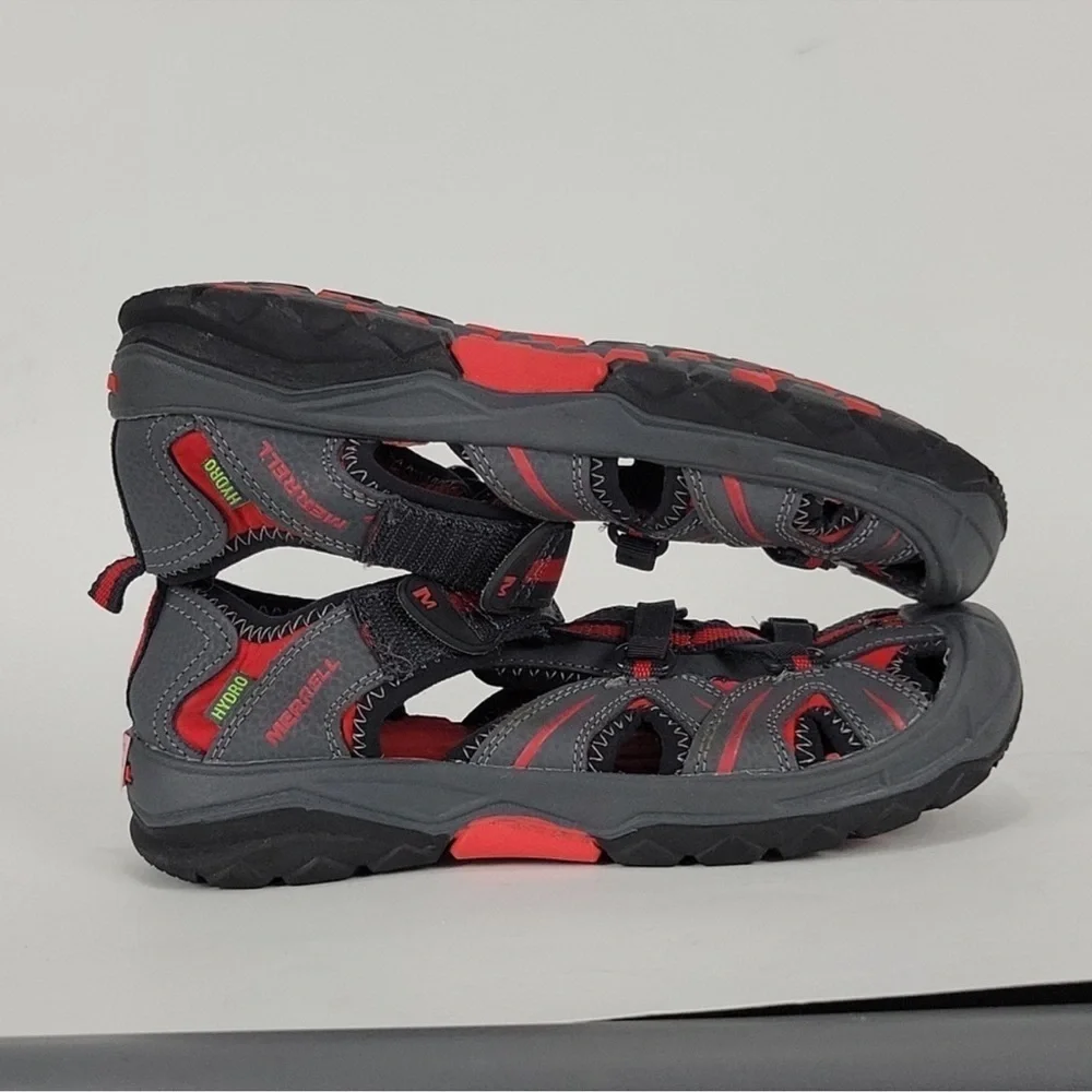 Merrell Hydro Hiking Shoes Red & Grey Youth
